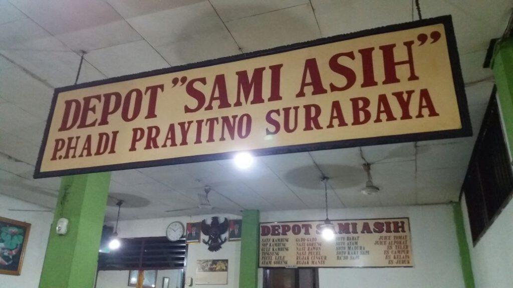 Restoran Jawa Timur Legendaris RM Sami Asih di Tangerang