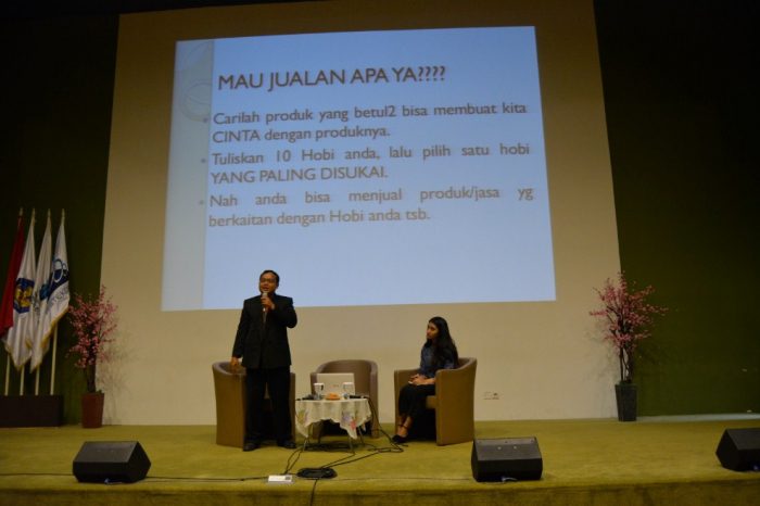 Pembicara E-Commerce Bisnis Online Universitas Mercu Buana UMB
