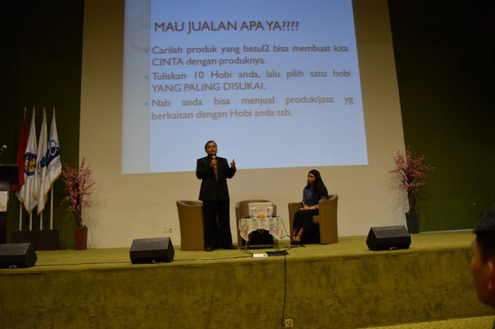 Pembicara E-Commerce Bisnis Online Universitas Mercu Buana UMB