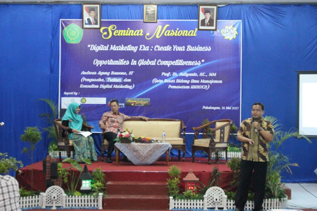 Pembicara Digital Marketing STIE Muhammadiyah Pekalongan