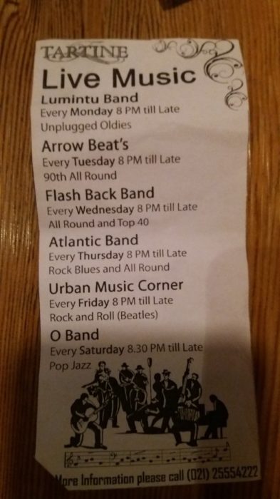 Jadwal Live Music di Tartine FX Sudirman