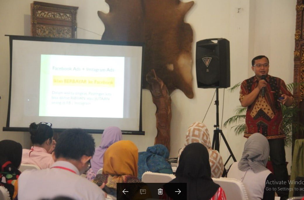 FB Marketing Specialist Andreas Agung Bawono