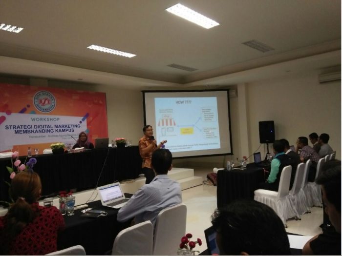 Pembicara Digital Marketing di Kampus BSI Bekasi