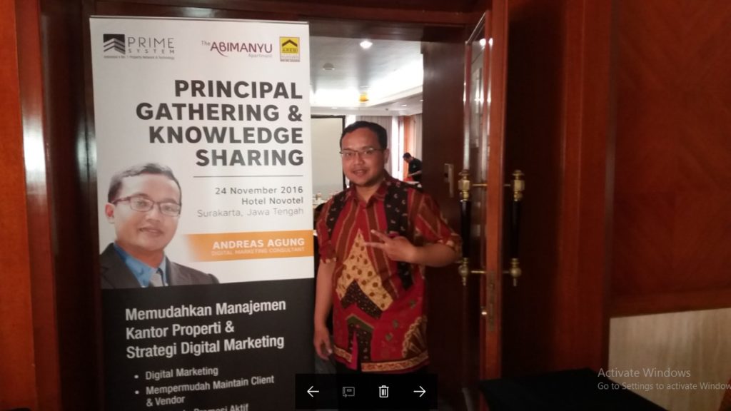 Konsultan Google Adwords Terbaik Indonesia Andreas Agung