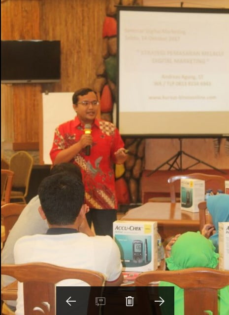 Pembicara Digital Marketing Terbaik di Pekalongan