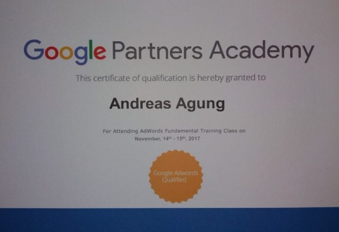 Dosen FB Ads Terbaik Indonesia Andreas Agung