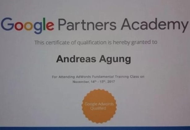 Seminar Marketing Online Terbaik Bersama Andreas Agung