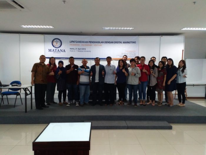 Seminar Digital Marketing Universitas Matana