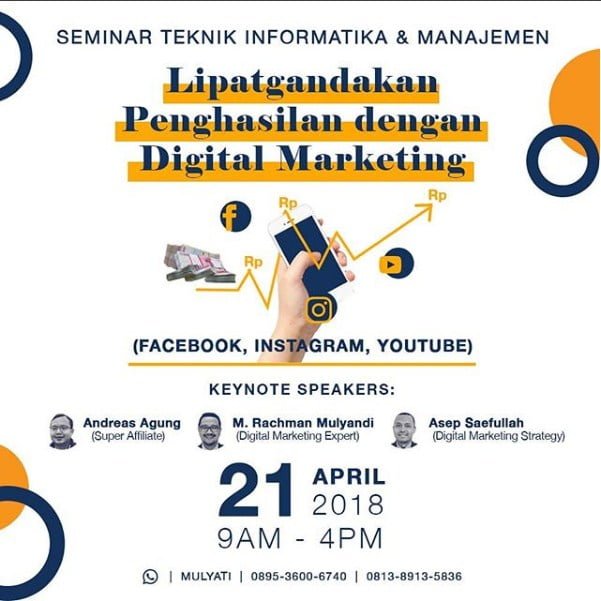 Seminar Digital Marketing Universitas Matana