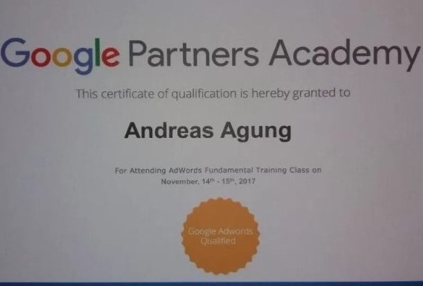 Pembicara Seminar Kewirausahaan Andreas Agung