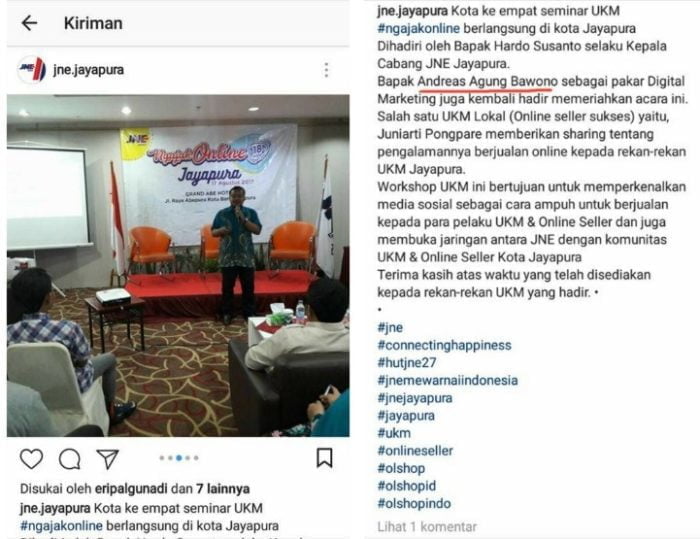 Pembicara Pelatihan Bisnis Online Terbaik Indonesia