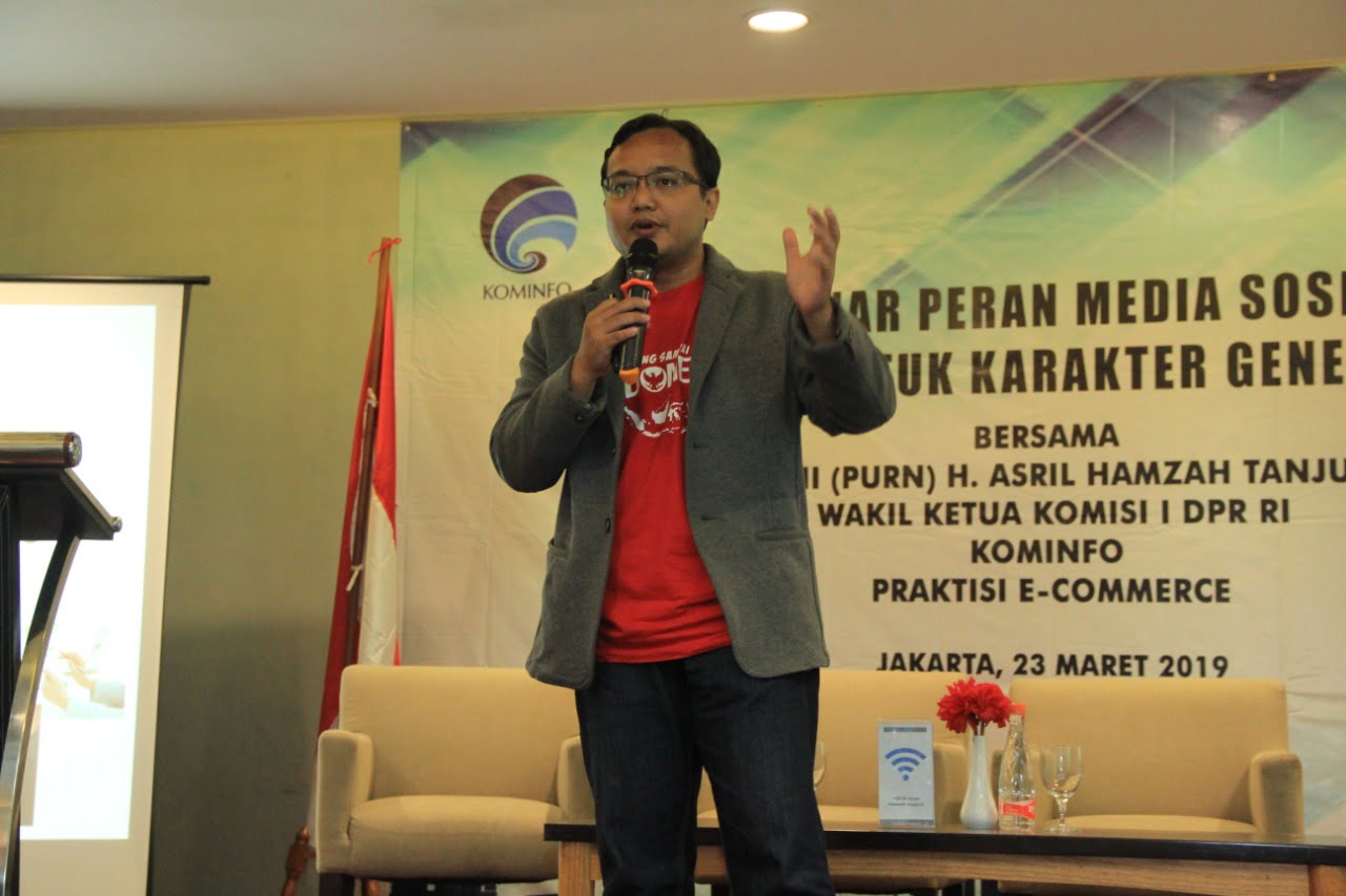 Seminar Digital Marketing di Kementerian Kominfo
