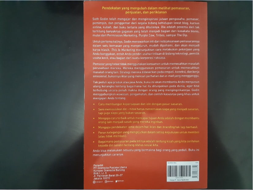 Review Buku This Is Marketing Karya Seth Godin