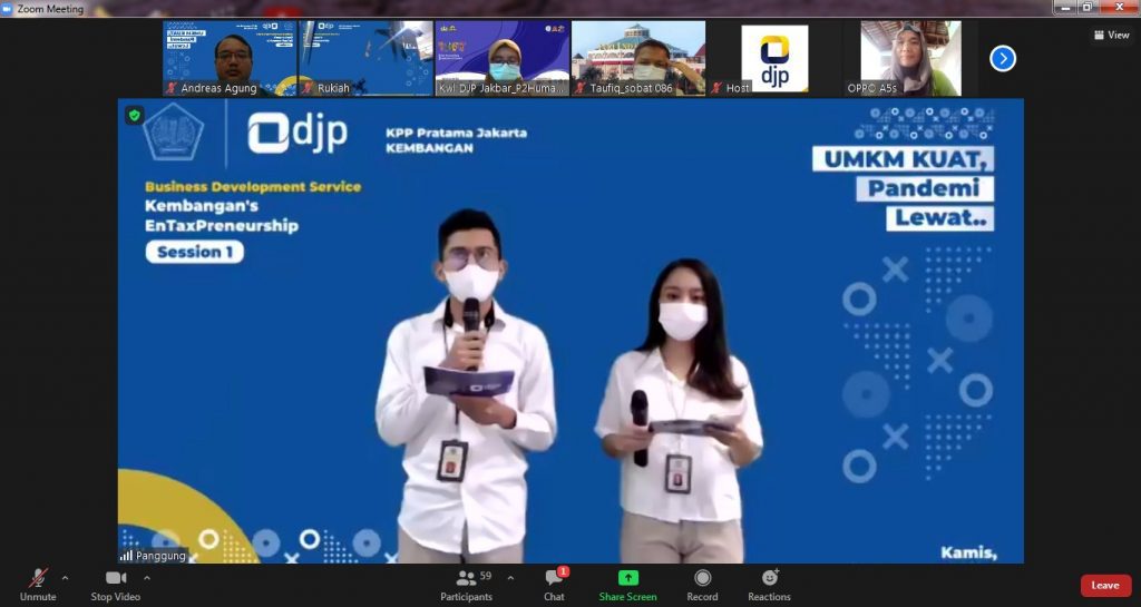 Webinar Digital Marketing Dirjen Pajak