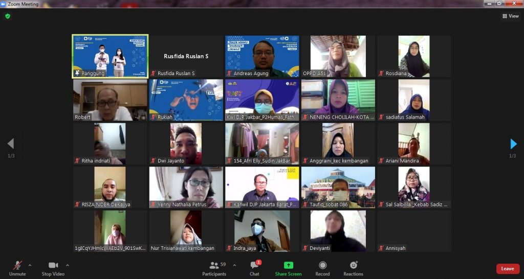 Pembicara Webinar Digital Marketing KPP Pratama Kembangan