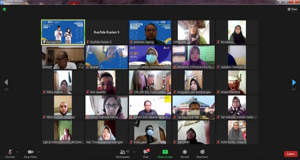 Pembicara Webinar Digital Marketing KPP Pratama Kembangan