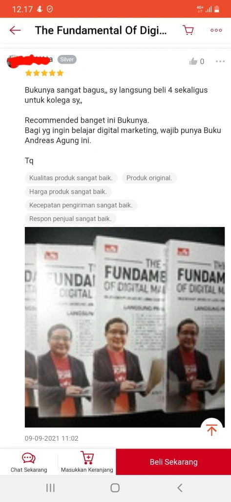 Review Buku The Fundamental Of Digital Marketing