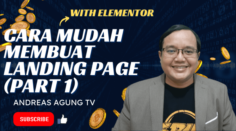 Cara Membuat Landing Page Dengan Elementor Di CMS Wordpress