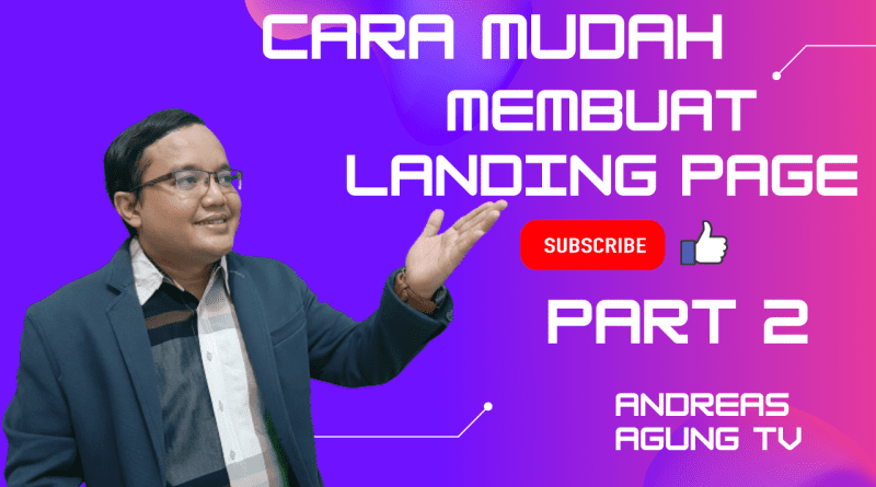 Cara Membuat Landing Page Dengan Elementor Di CMS Wordpress Part 2