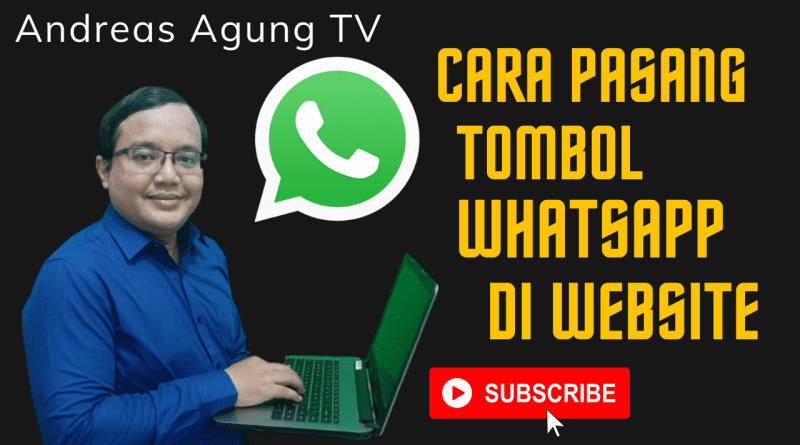 Cara Install Tombol WhatsApp Di Website Dengan Mudah