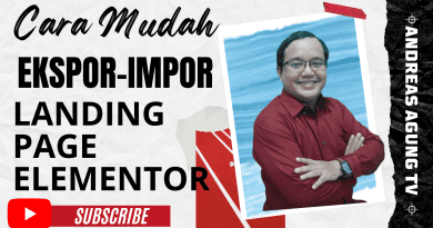 Cara Mudah Ekspor Impor Landing Page Elementor