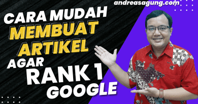 Cara Membuat Artikel SEO Website Agar Ranking 1 Google