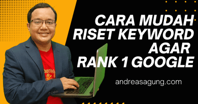 Cara Mudah Riset Kata Kunci Agar Ranking 1 Google