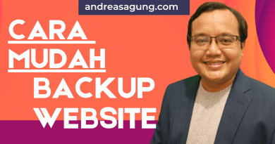 Cara Gampang Backup Website Wordpress Dengan Plugin UpdraftPlus