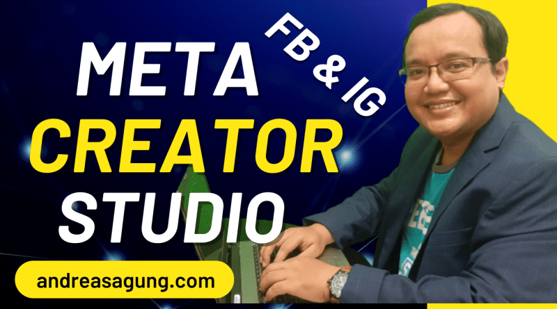 Cara Pakai Meta Creator Studio Untuk Monetisasi FB dan IG Serta Postingan Terjadwal