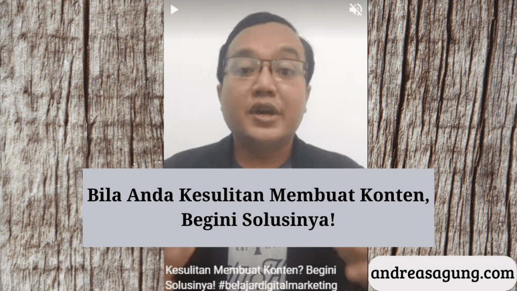 Bila Anda Kesulitan Membuat Konten Begini Solusinya