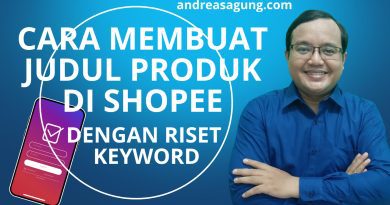Cara Riset Kata Kunci di Shopee Marketplace untuk Membuat Judul Produk