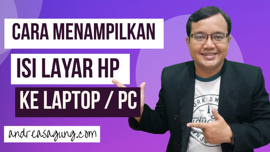 Cara Menampilkan Isi Layar Handphone di Laptop / PC Dengan Phone Link Apps