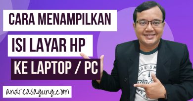 Cara Menampilkan Isi Layar Handphone di Laptop / PC Dengan Phone Link Apps