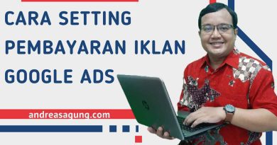 Cara Bayar Iklan Google Ads Dengan Setting Payment Pada Billing