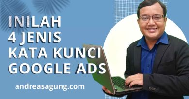 4 Macam Keyword pada Google Ads Kata Kunci Broad Broad Modifier Phrase Exact