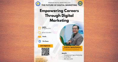 Pembicara Webinar Digital Marketing Universitas Atma Jaya Makassar