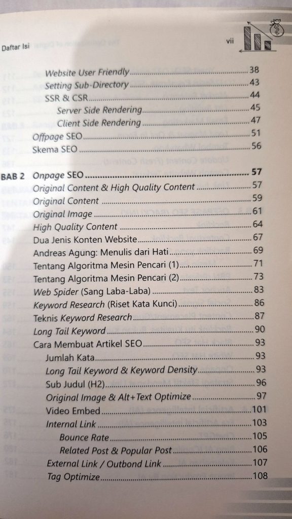 Daftar Isi Buku The Optimization of Digital Marketing