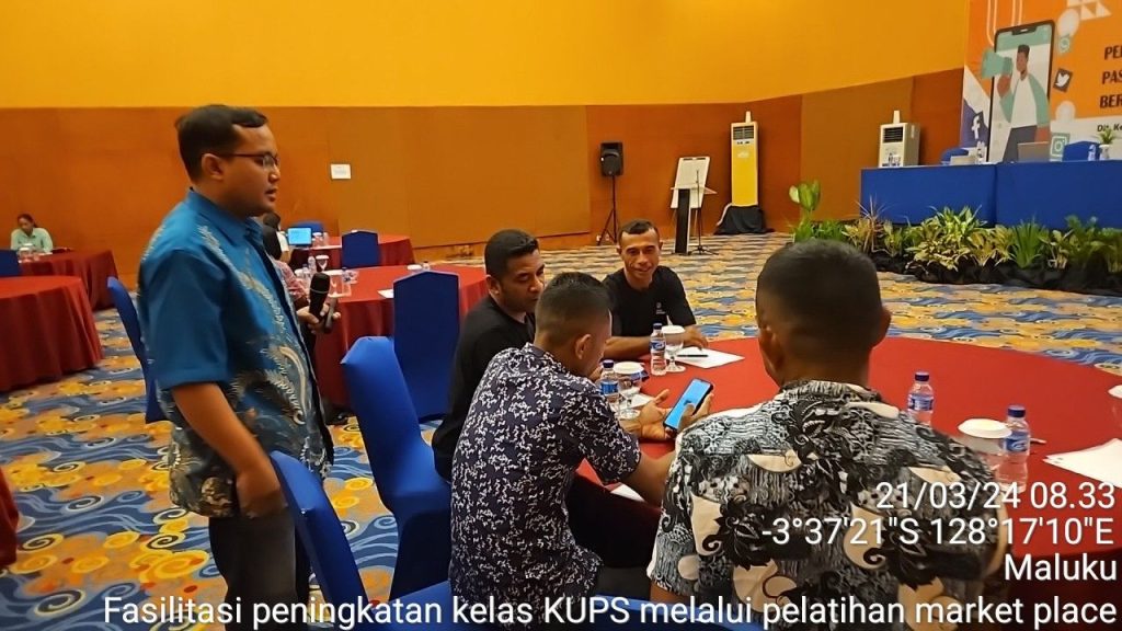 Pembicara Pelatihan Digital Marketing Kementerian Lingkungan Hidup di Ambon 