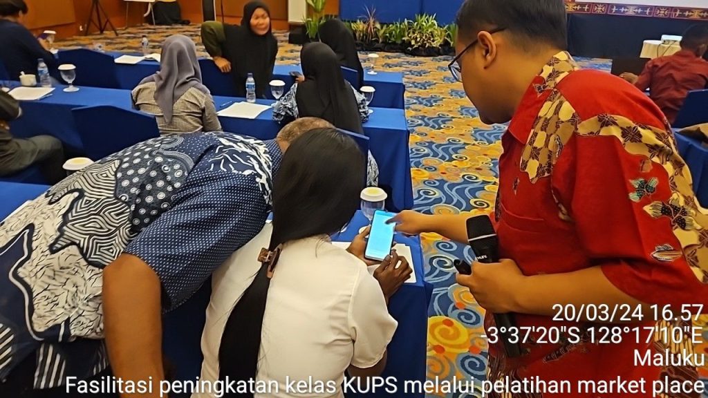 Pelatihan Digital Marketing Kementerian Lingkungan Hidup (KLHK) di Ambon 