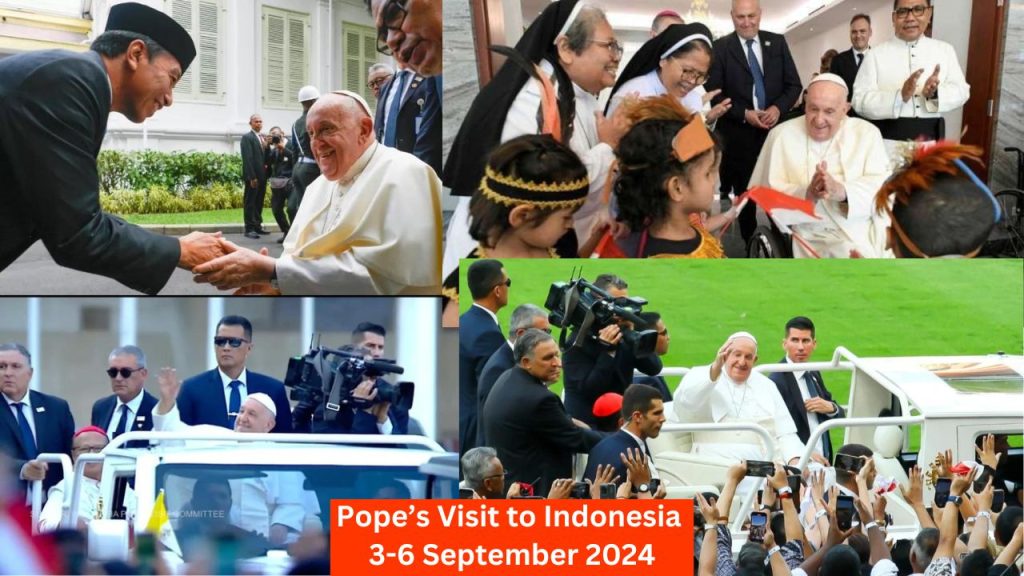 Kisah Perjalanan Bapa Suci Paus Fransiskus di Indonesia 3-6 September 2024