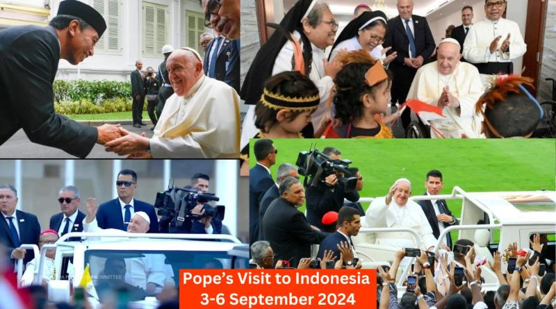 Kisah Perjalanan Bapa Suci Paus Fransiskus di Indonesia 3-6 September 2024