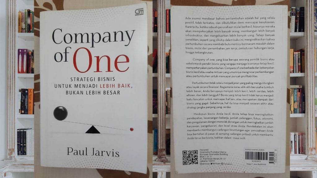 Review Buku "Company of One : Strategi Bisnis Untuk Menjadi Lebih Baik, Bukan Lebih Besar"