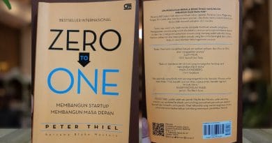 Review Buku "Zero To One" Karya Peter Thiel dan Blake Masters