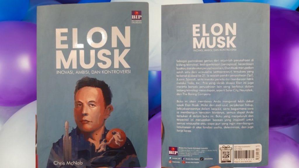 Review Buku "Elon Musk - Inovasi, Ambisi, dan Kontroversi" Karya Chris McNab