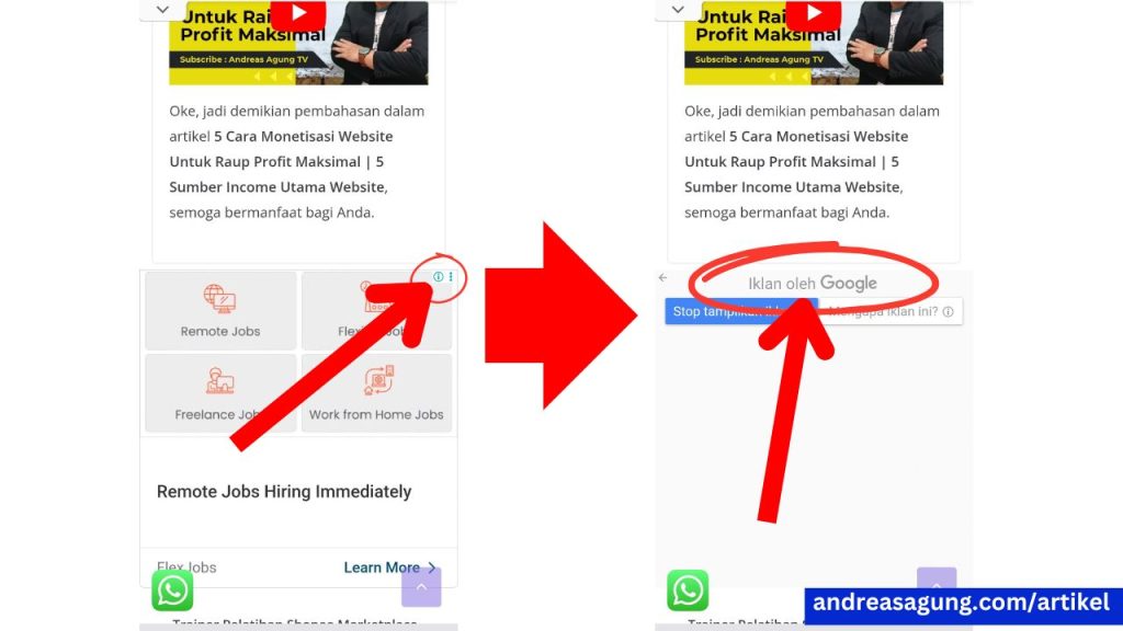 Apa Itu Google Adsense? Contoh Google Adsense