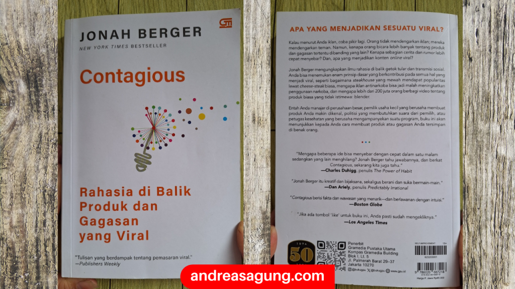 Review Buku Contagious Karya Jonah Berger, Rahasia di Balik Produk dan Gagasan yang Viral