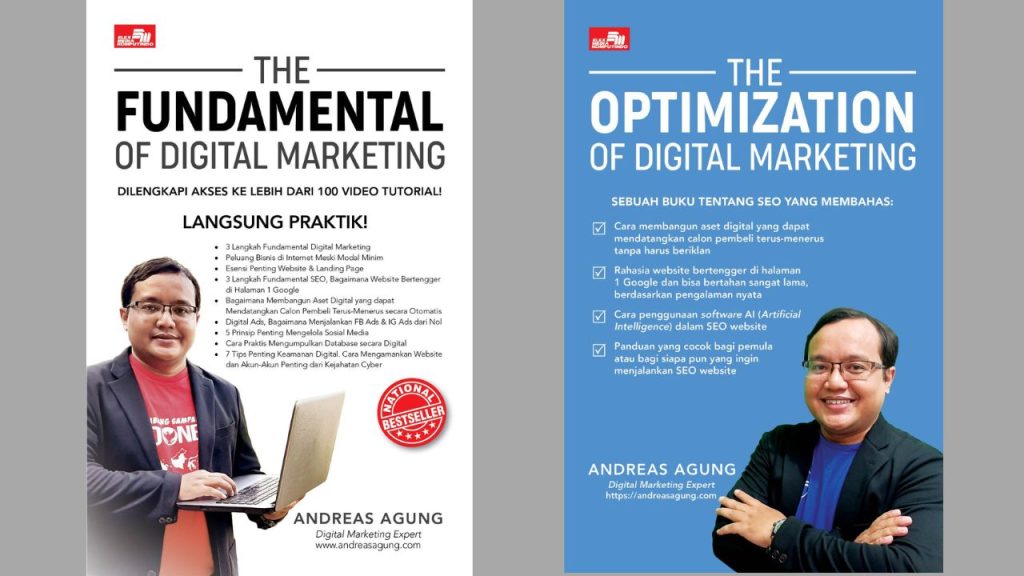 Buku Digital Marketing Best Seller karya Andreas Agung