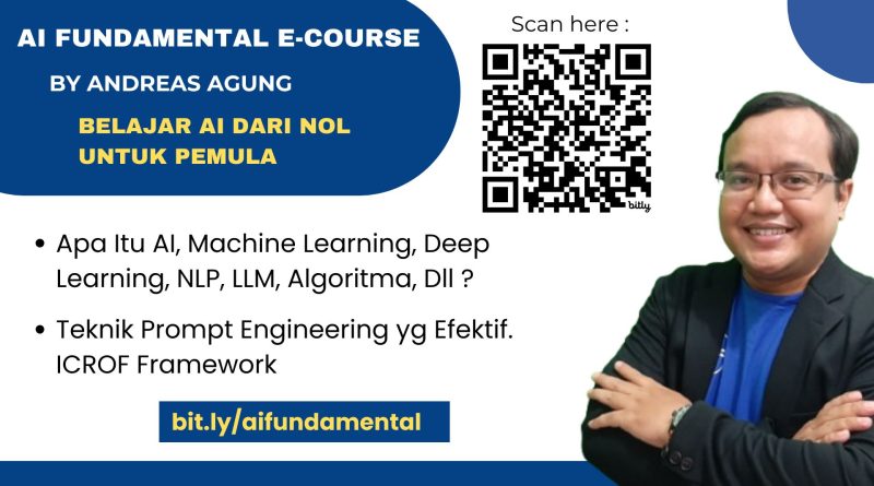 Kursus AI Indonesia, Belajar AI dan Prompt Engineering dari Nol