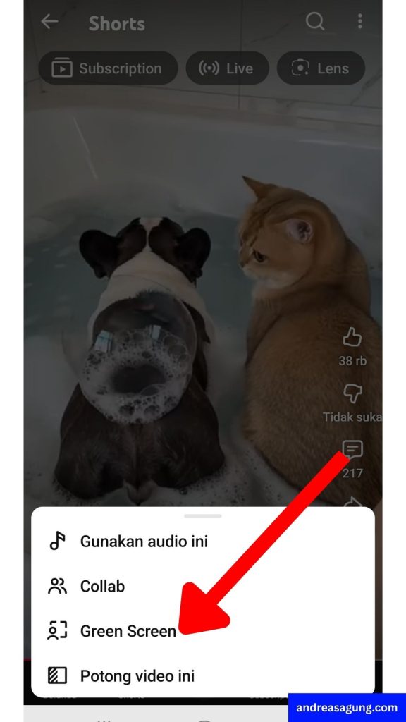 Cara Membuat Konten Remix Green Screen di Youtube