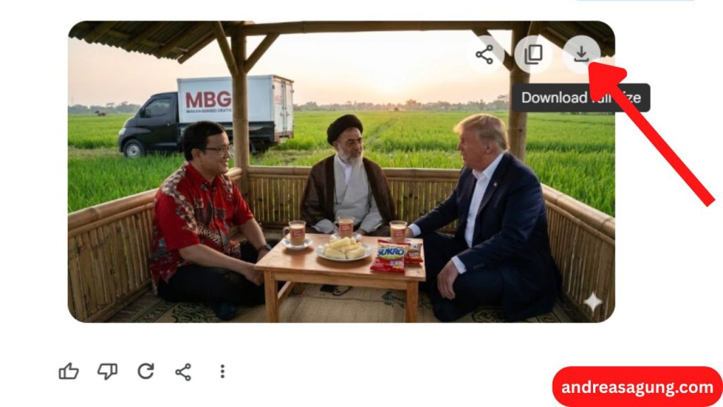Cara Download Gambar dari Gemini AI